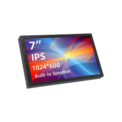 7" Portable IPS Monitor 1024x600 – HDMI, VGA, AV for PC & Camera